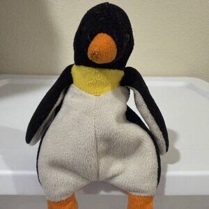 Vintage TY Beanie Baby Waddles the Penguin Retired Rare